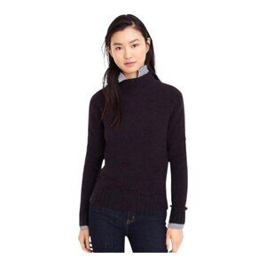 Point Sur Mock Neck Sweater in Supersoft Yarn Merino Wool Alpaca Women's XS